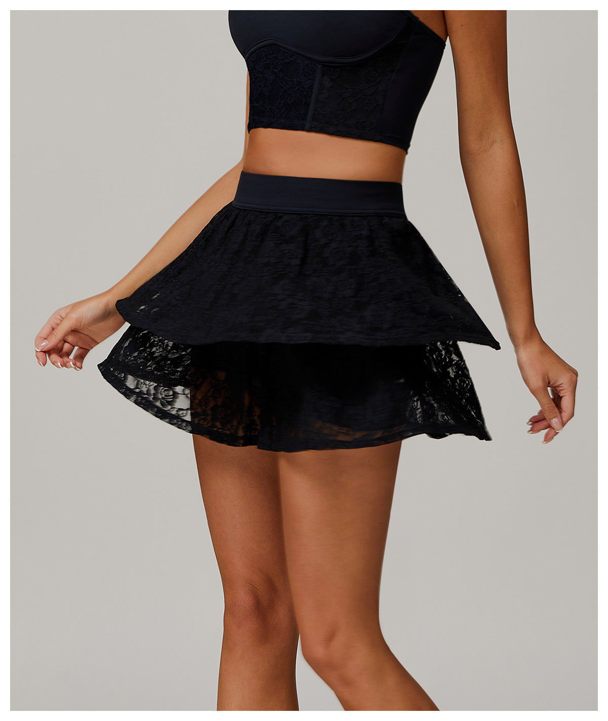 Paris Lace Skort