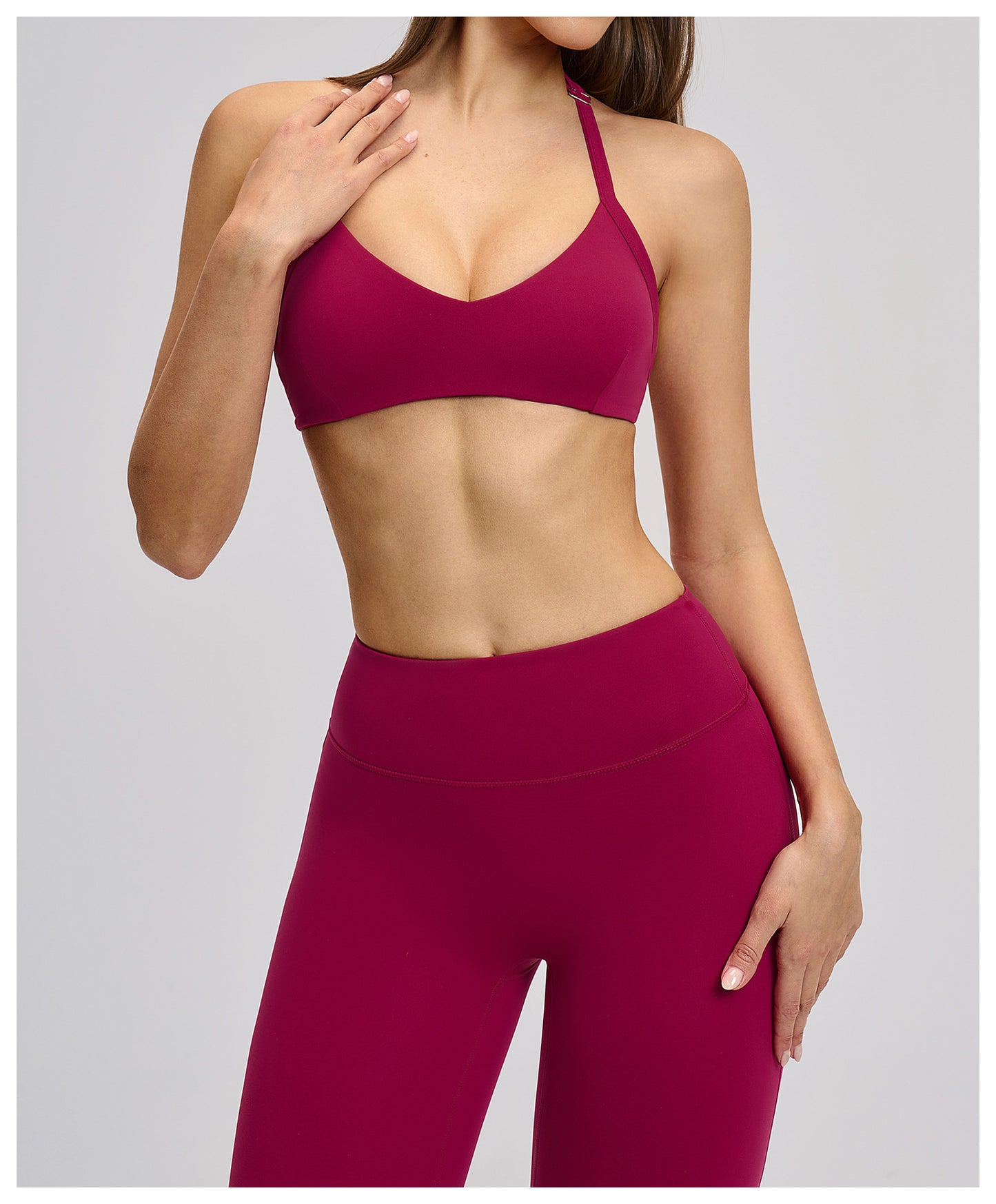 Elite Flex V Halter Sport-BH Dames Medium Support Krachttraining Gym en Fitness