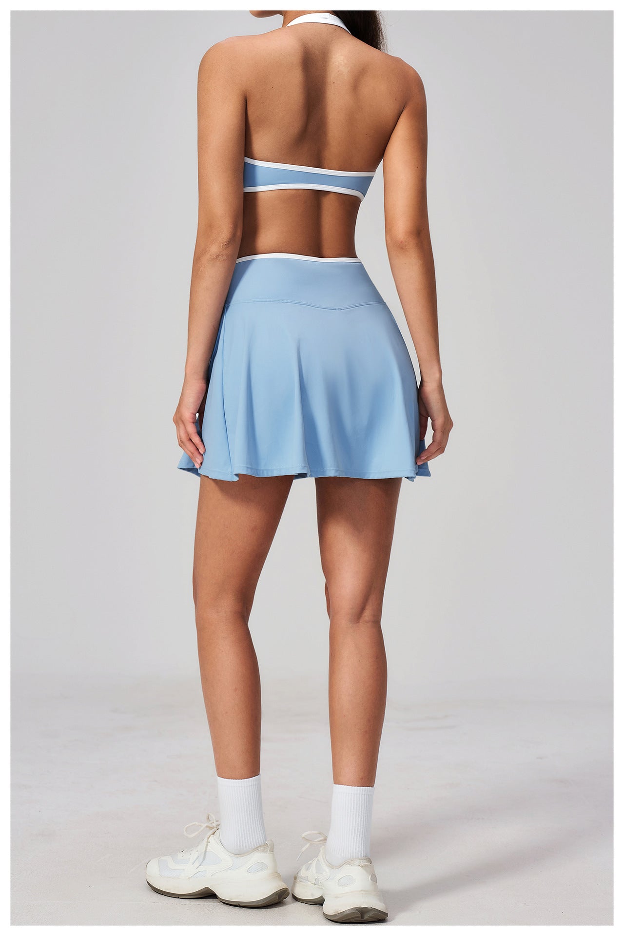 MuscleMuse Tennis Skirt Dames Tennisrokje met Shorts Tennis Padel en Sport