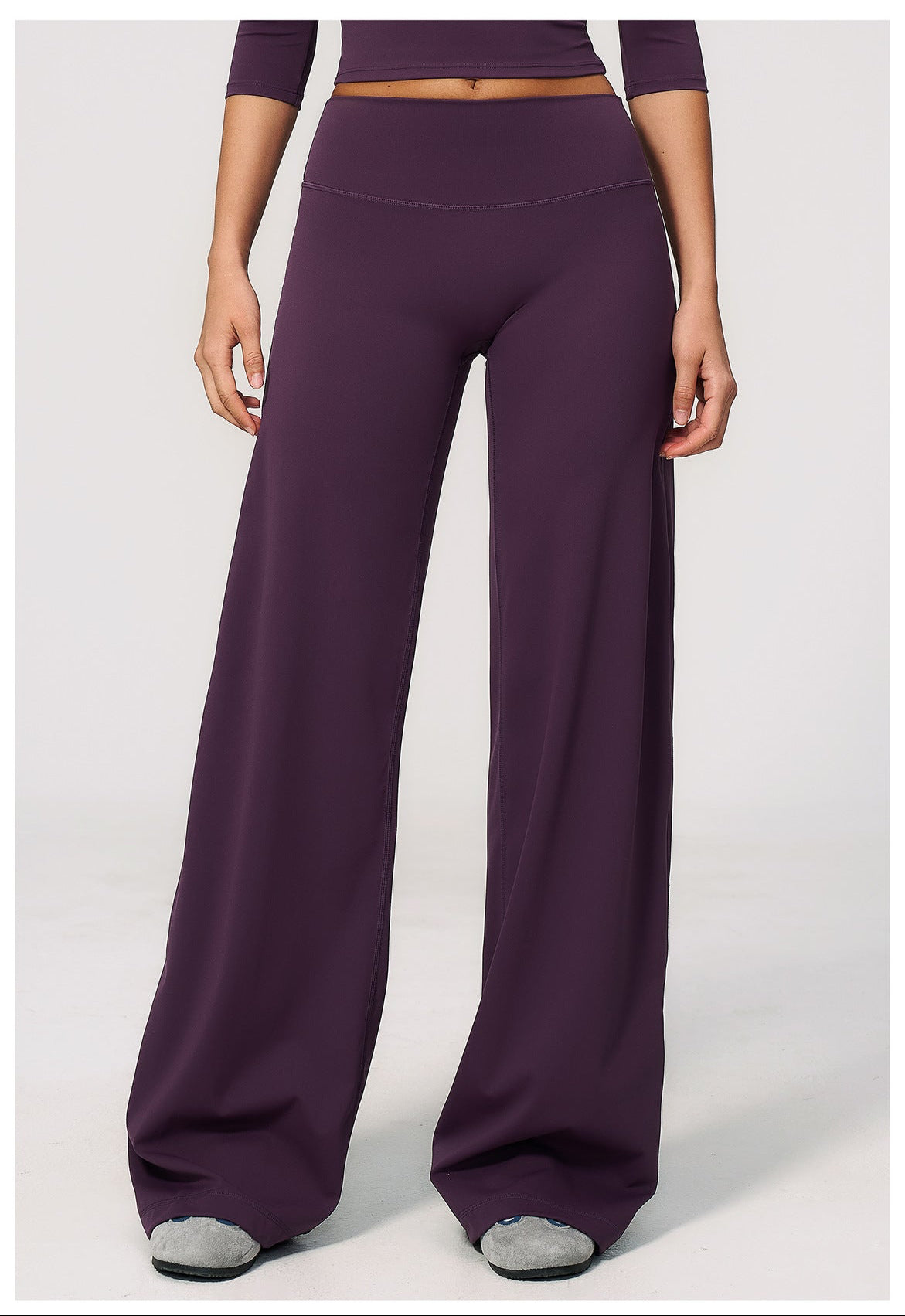 Elite Flex Wide Leg Sportbroek Dames High Waist Pilates en Athleisure