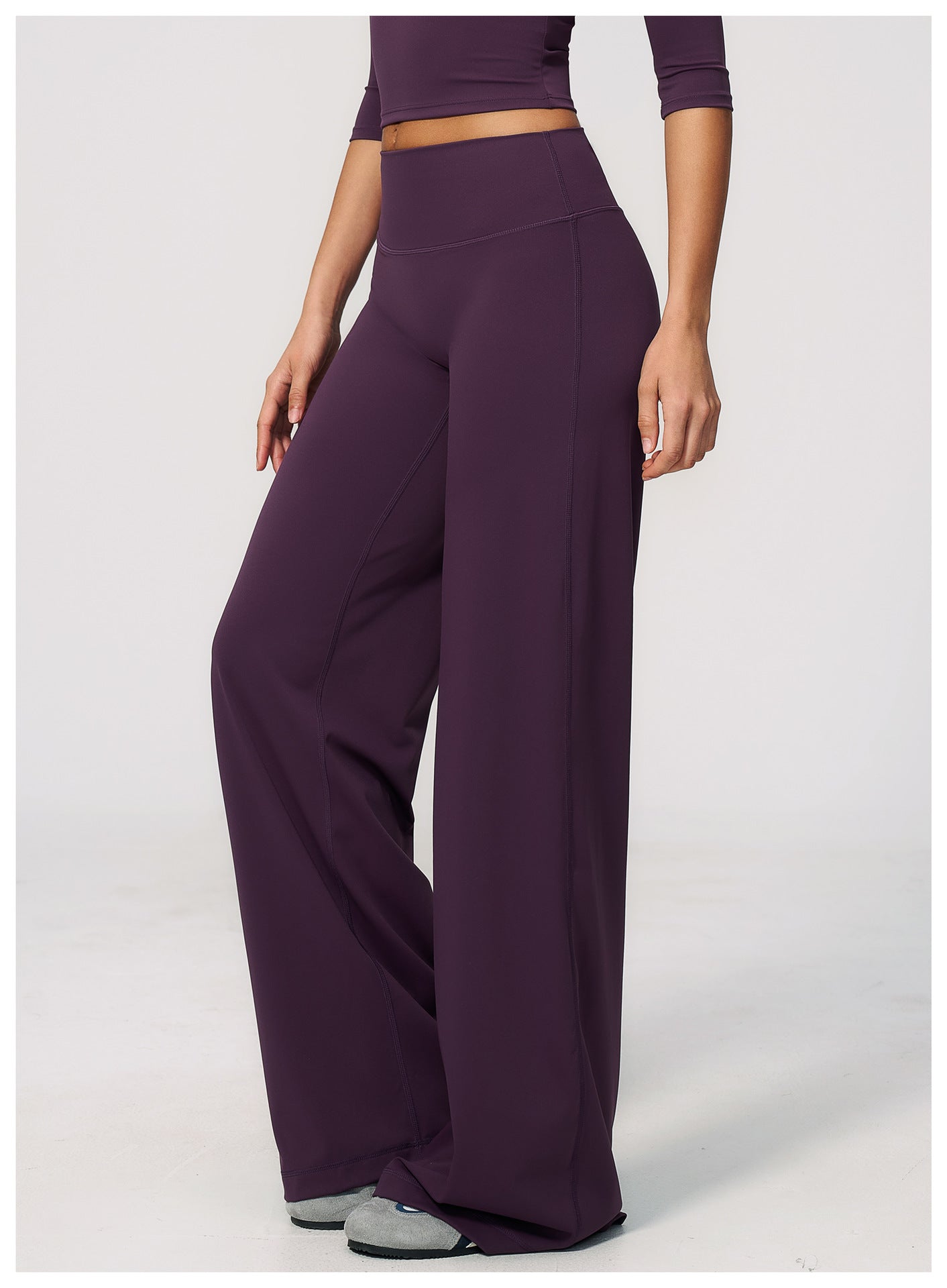 Elite Flex Wide Leg Sportbroek Dames High Waist Pilates en Athleisure