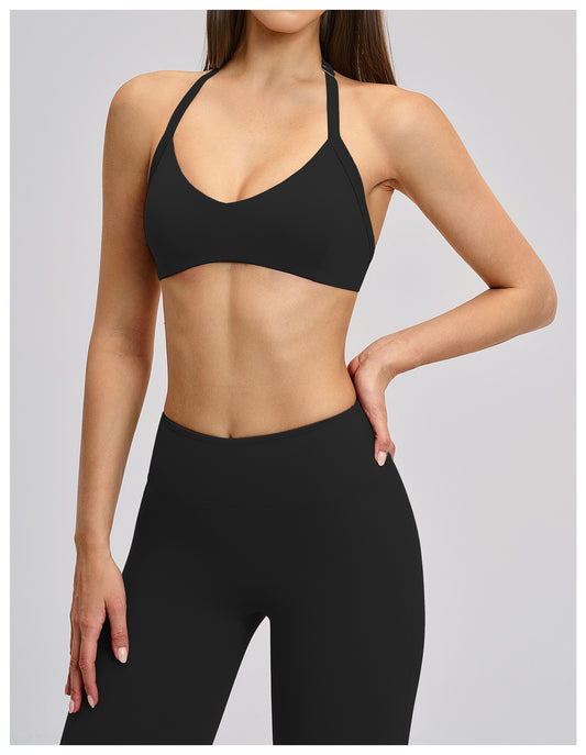 Elite Flex V Halter Sport-BH Dames Medium Support Krachttraining Gym en Fitness