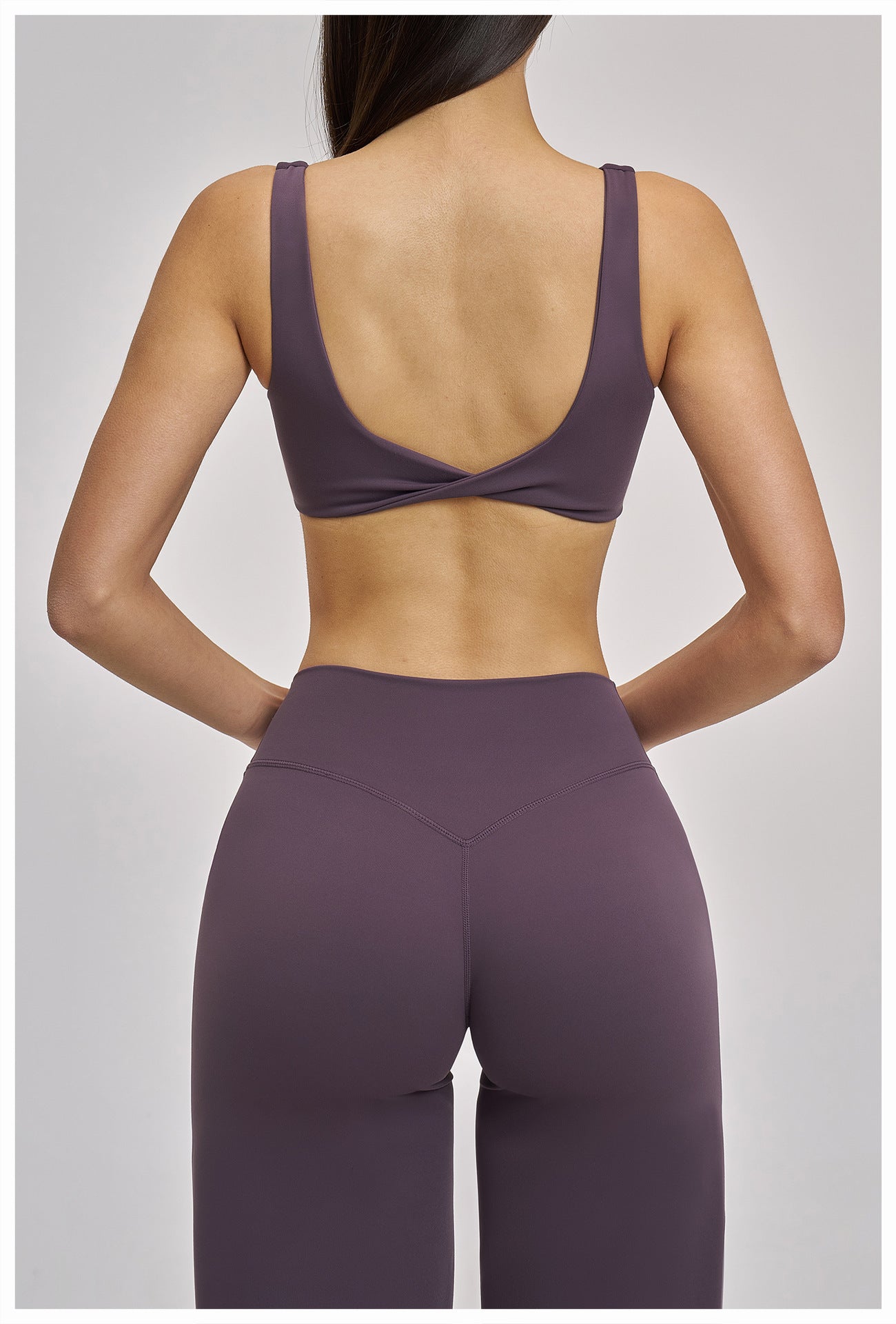 Elite Flex Wide Sport-BH Dames Square Neck Bralette Lichte Support Yoga en Pilates