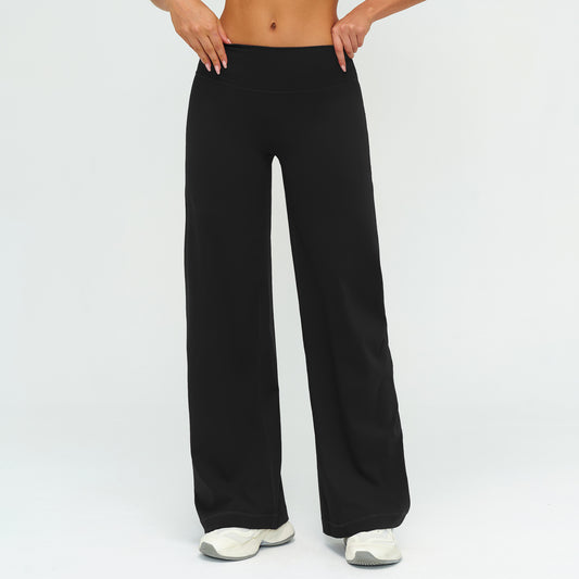 Elite Flex Wide Leg Sportbroek Dames High Waist Pilates en Athleisure