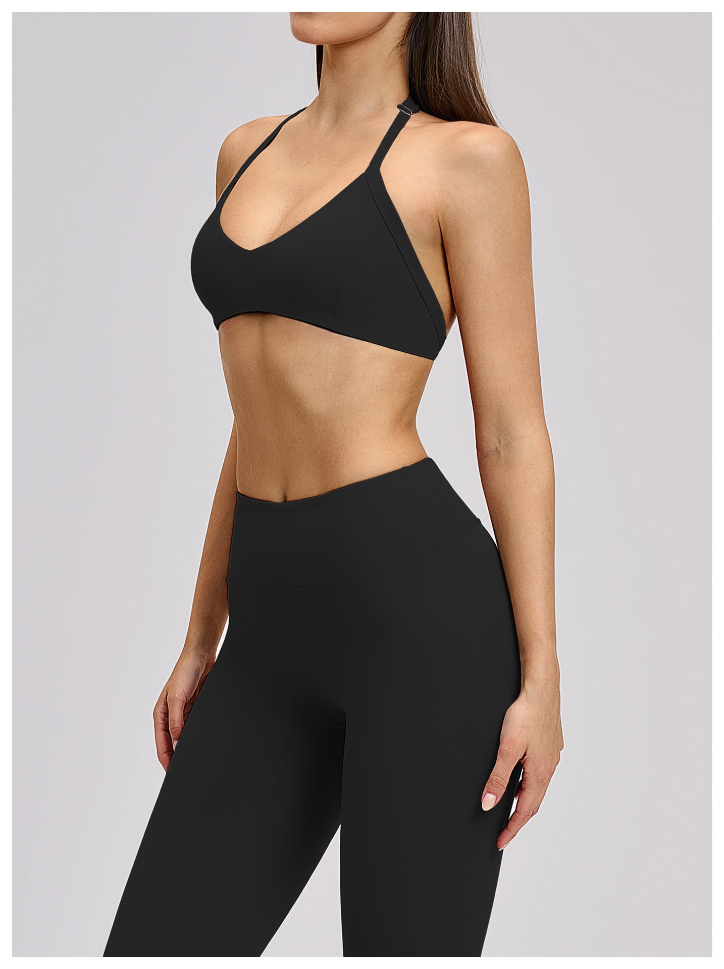 Elite Flex V Halter Sport-BH Dames Medium Support Krachttraining Gym en Fitness
