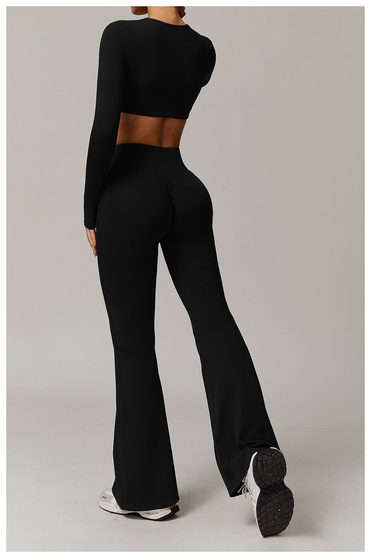 Muse Long Sleeve Crop Top