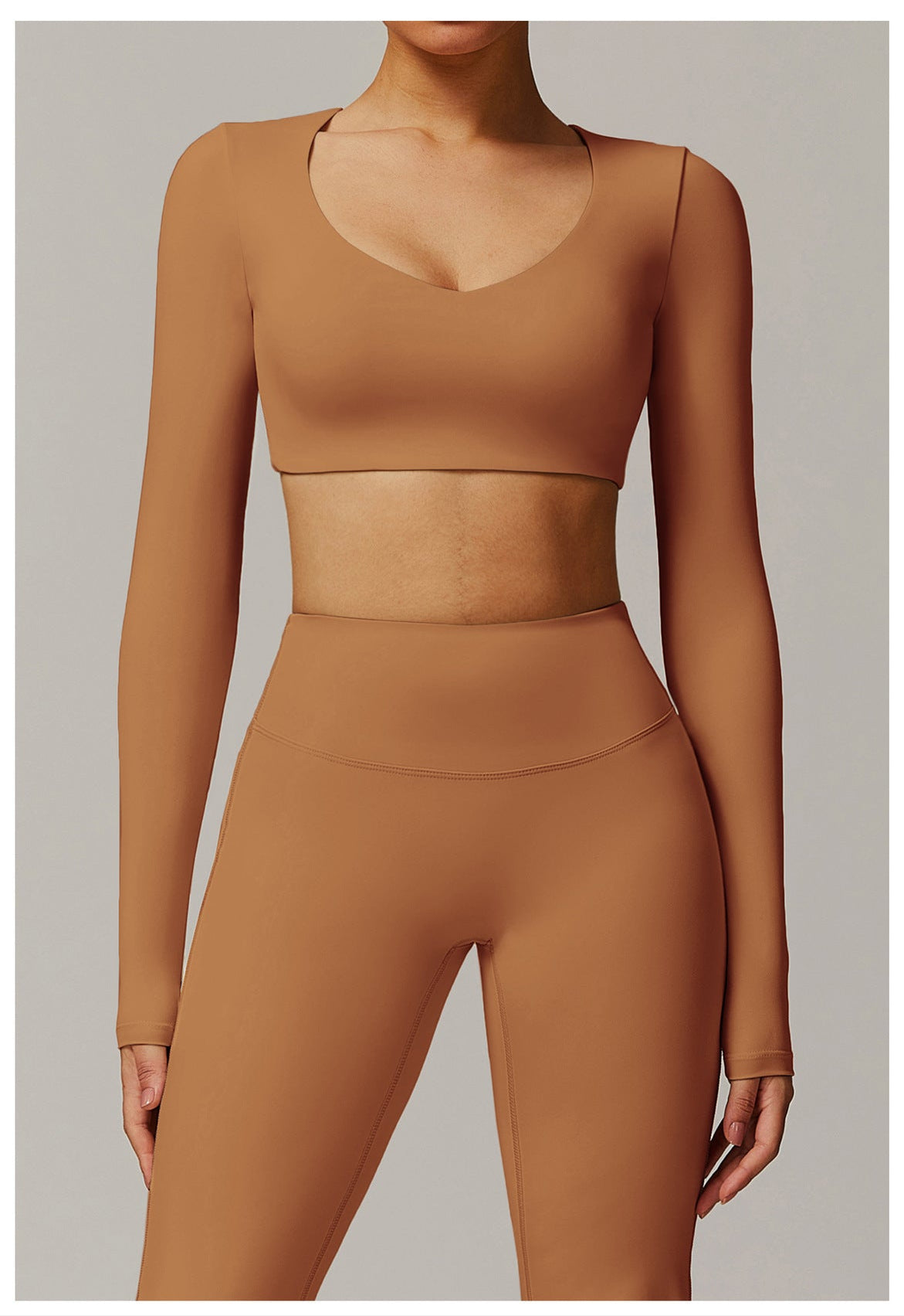 Muse Long Sleeve Crop Top