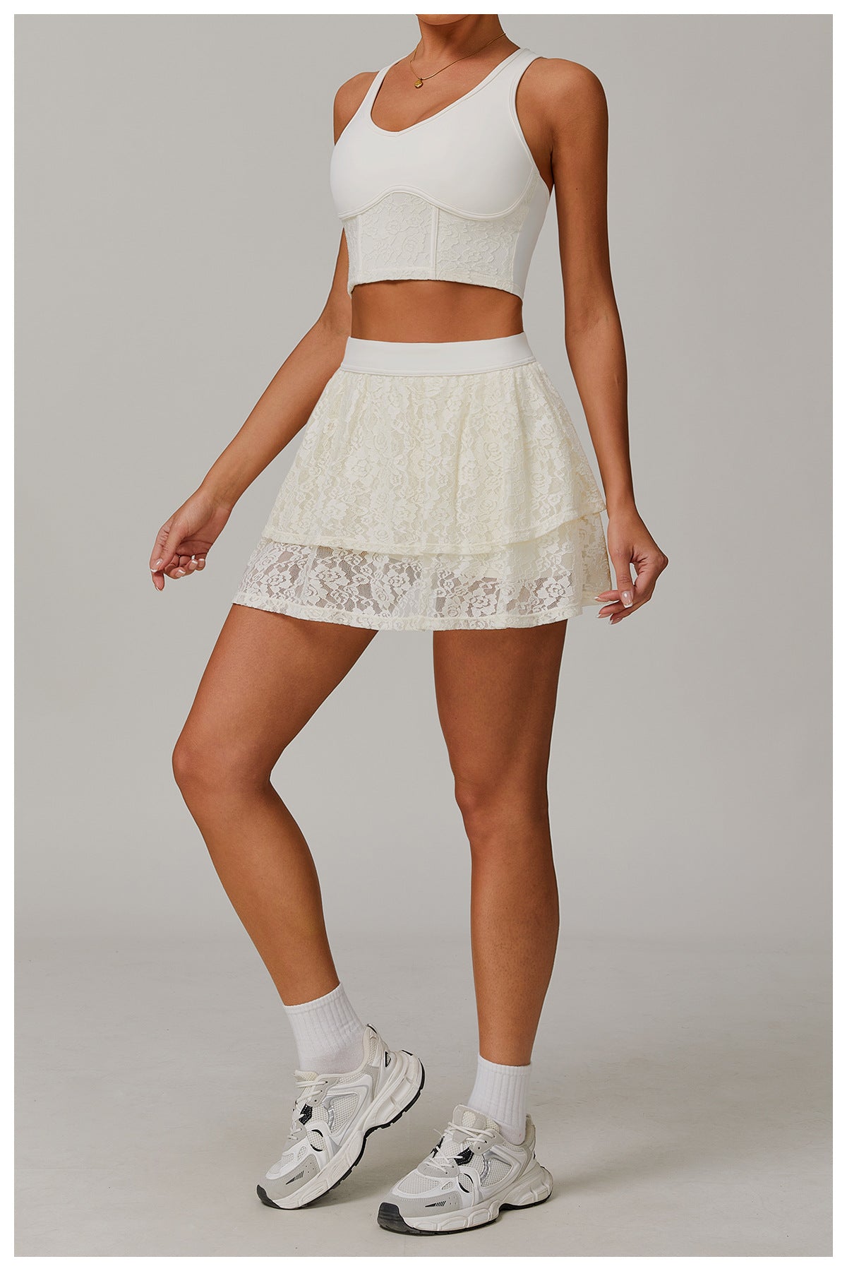 Paris Lace Skort