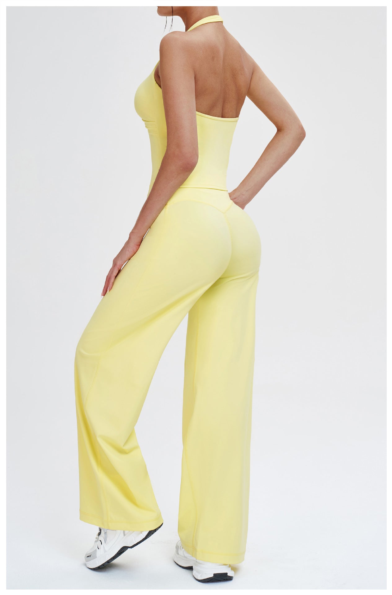 Elite Flex Wide Leg Sportbroek Dames High Waist Pilates en Athleisure
