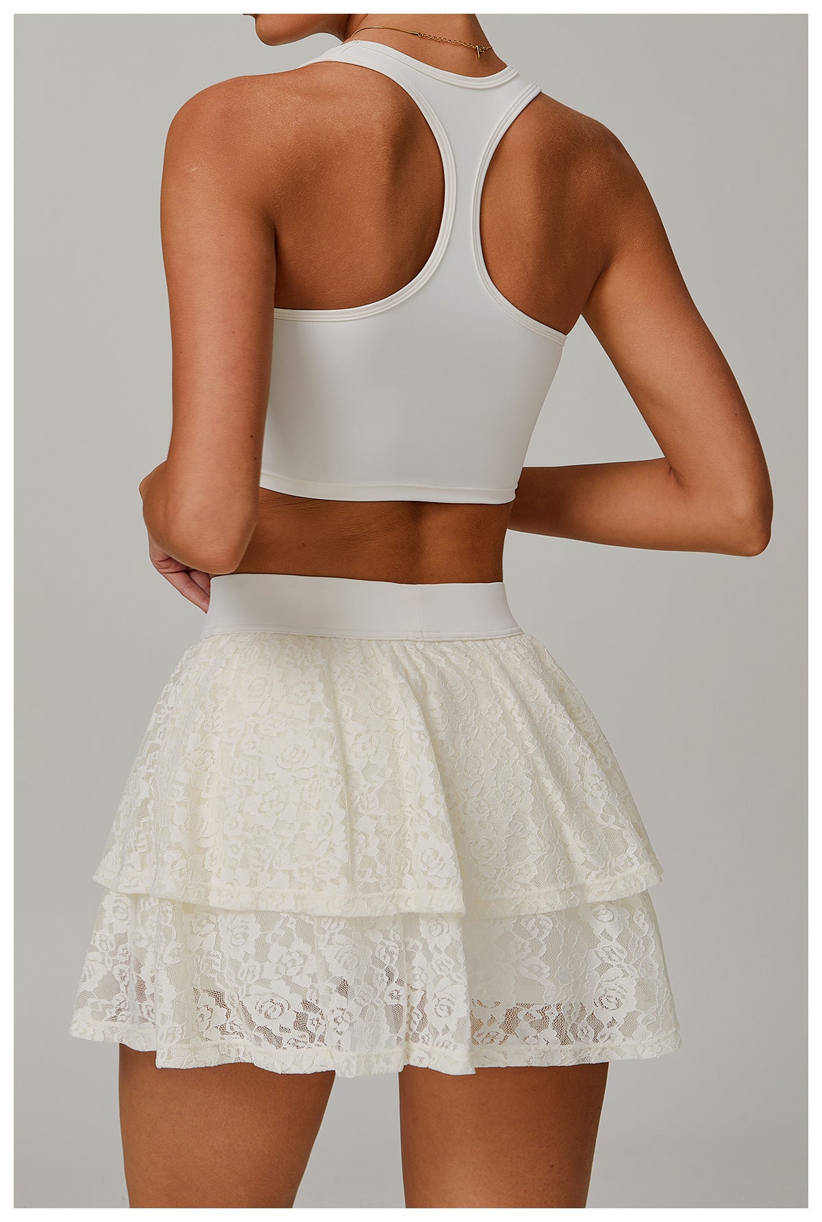 Paris Lace Skort