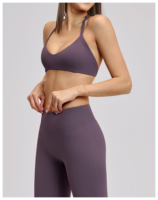 Elite Flex V Halter Sport-BH Dames Medium Support Krachttraining Gym en Fitness