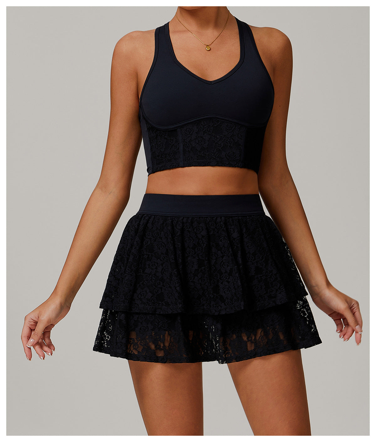 Paris Lace Skort