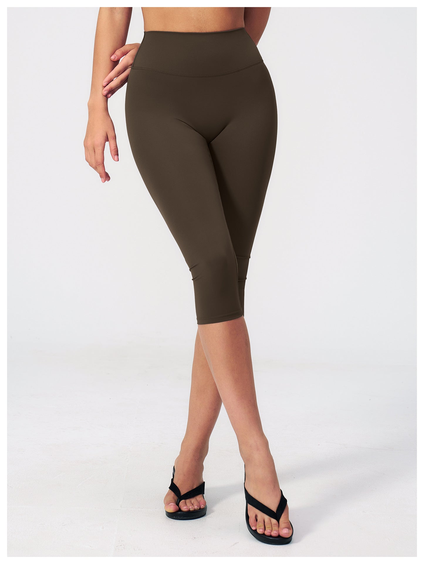 Elite Flex Capri Sportlegging Dames 3/4 High Waist Legging Gym Pilates en Hardlopen