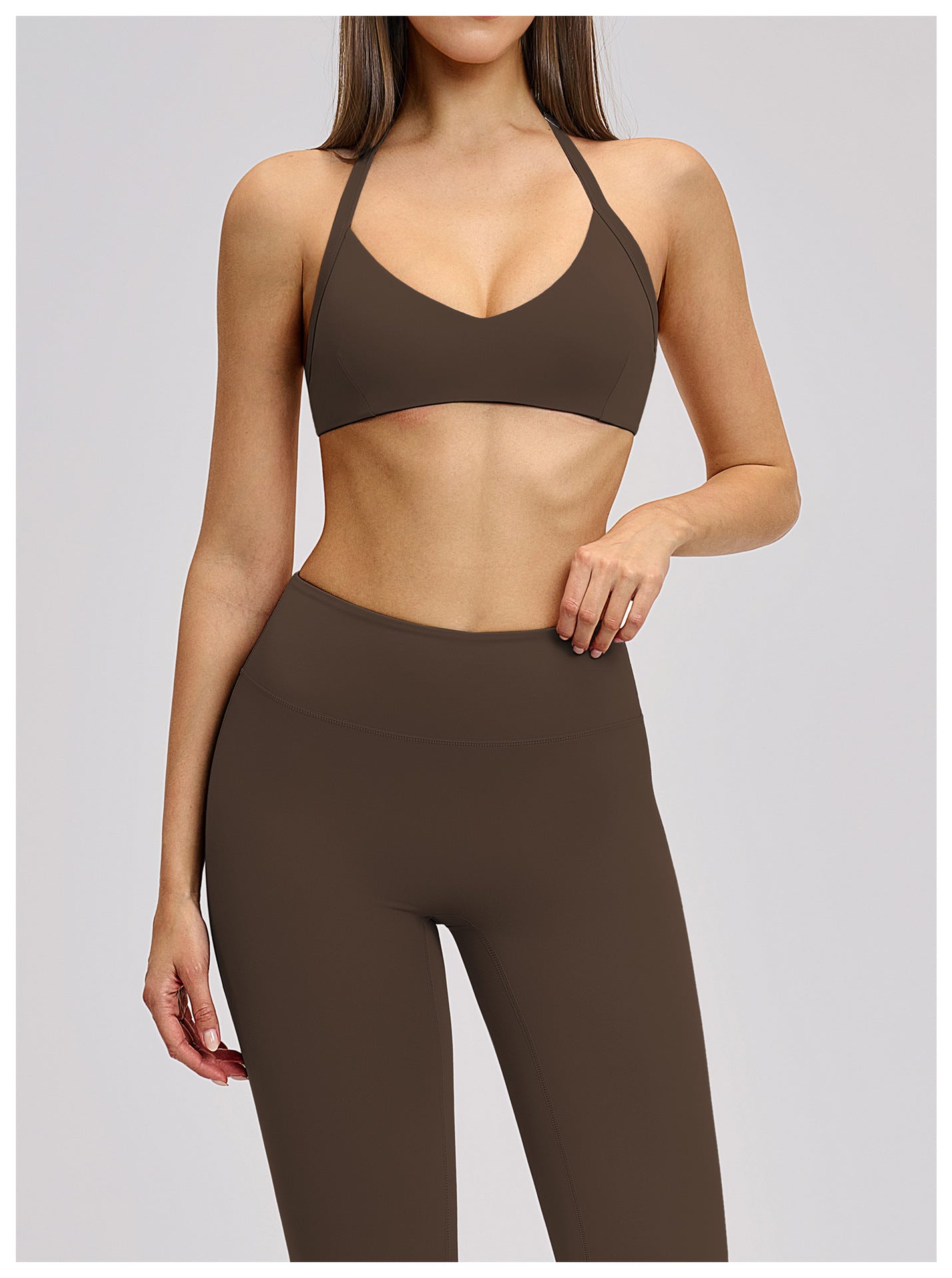 Elite Flex V Halter Sport-BH Dames Medium Support Krachttraining Gym en Fitness