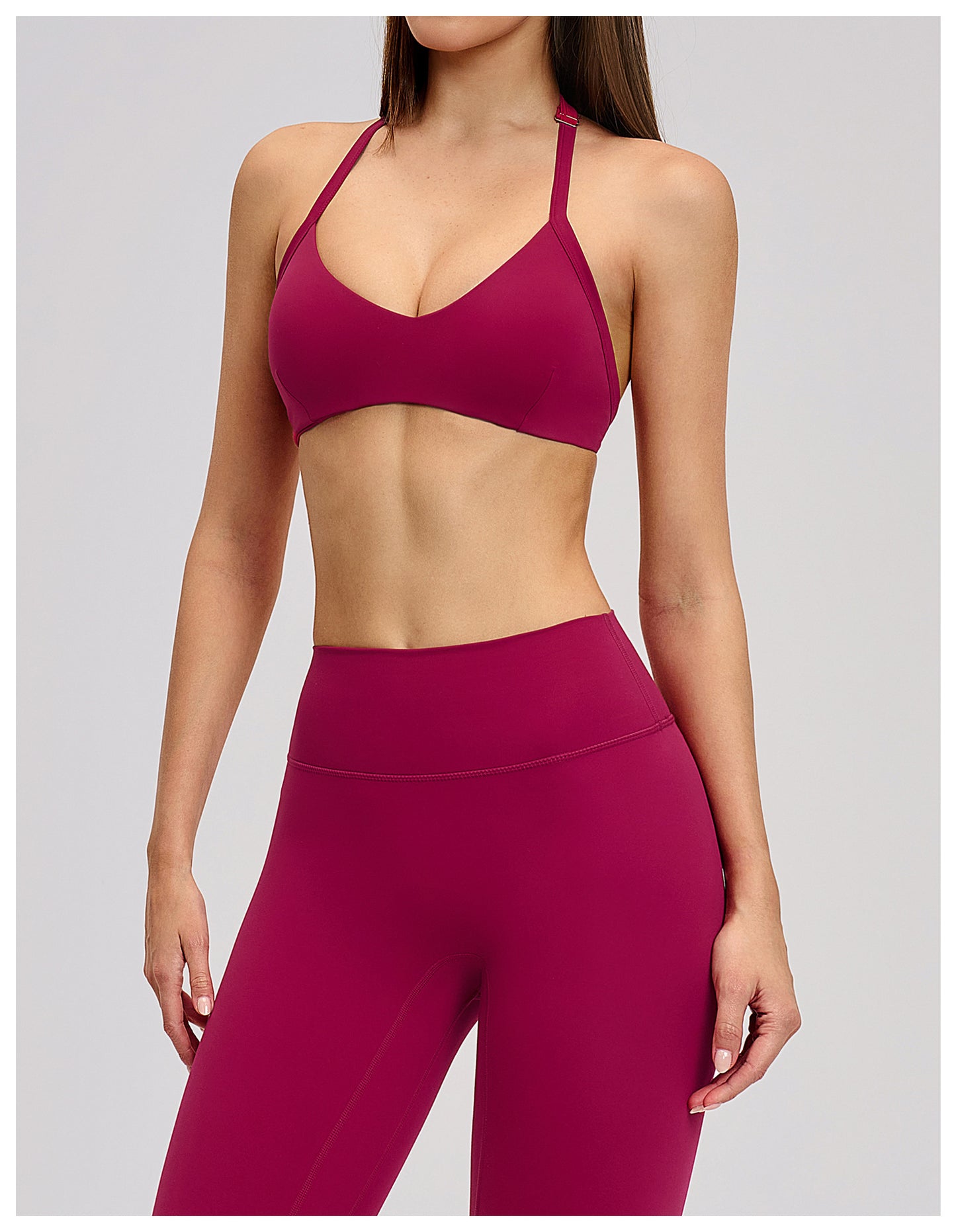 Elite Flex V Halter Sport-BH Dames Medium Support Krachttraining Gym en Fitness
