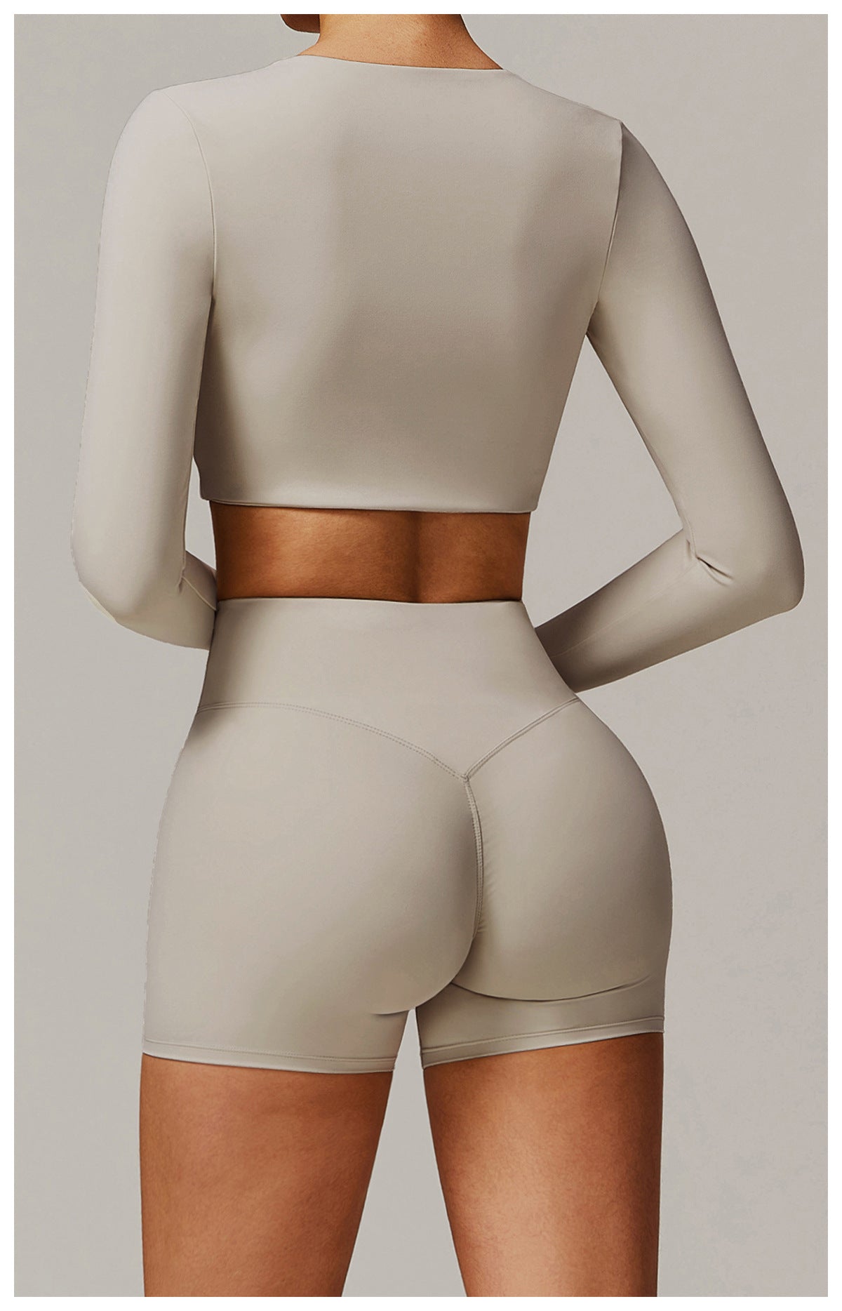 Muse Long Sleeve Crop Top
