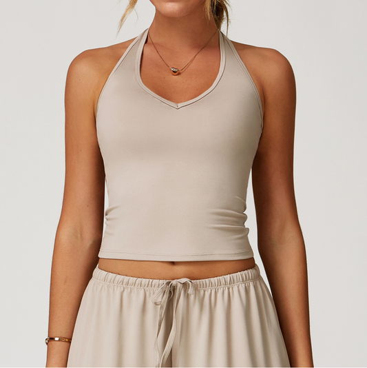 Casual Fit Halter Top