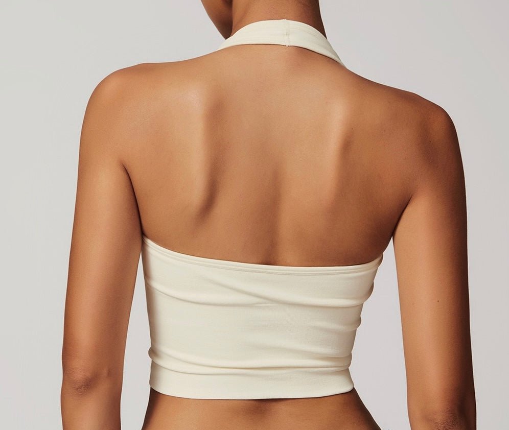 Elevate Halter Crop Top - Musclemuse