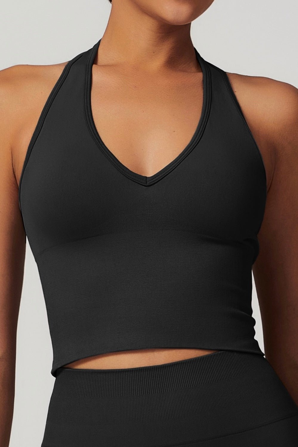 Elevate Halter Crop Top - Musclemuse