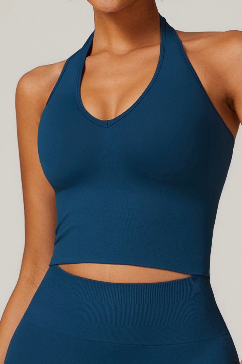 Elevate Halter Crop Top - Musclemuse