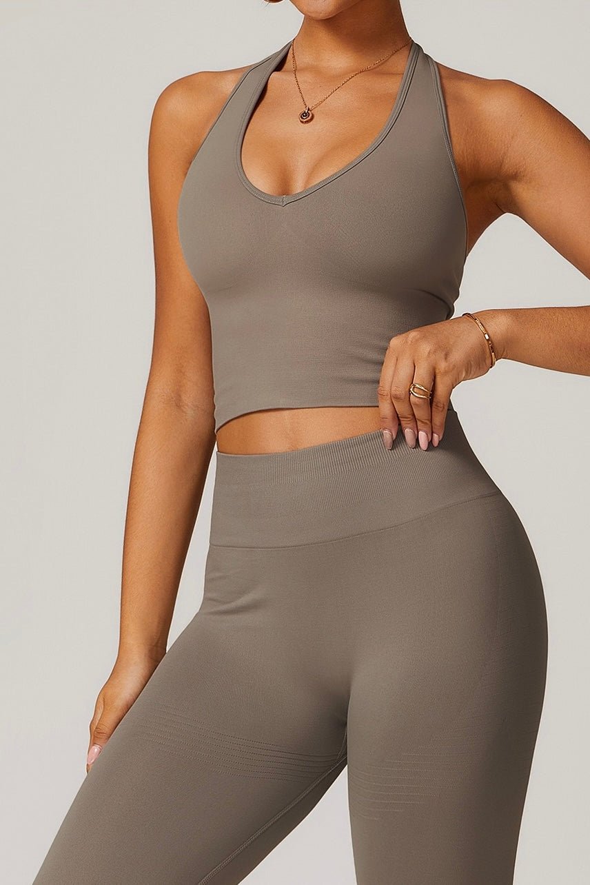 Elevate Halter Crop Top - Musclemuse