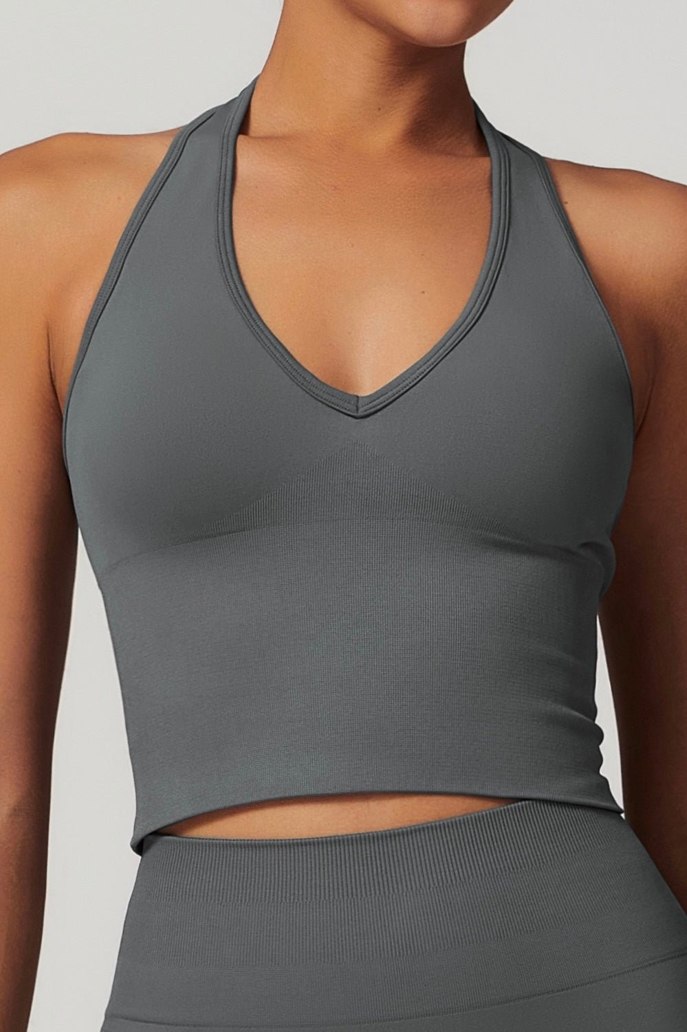 Elevate Halter Crop Top - Musclemuse