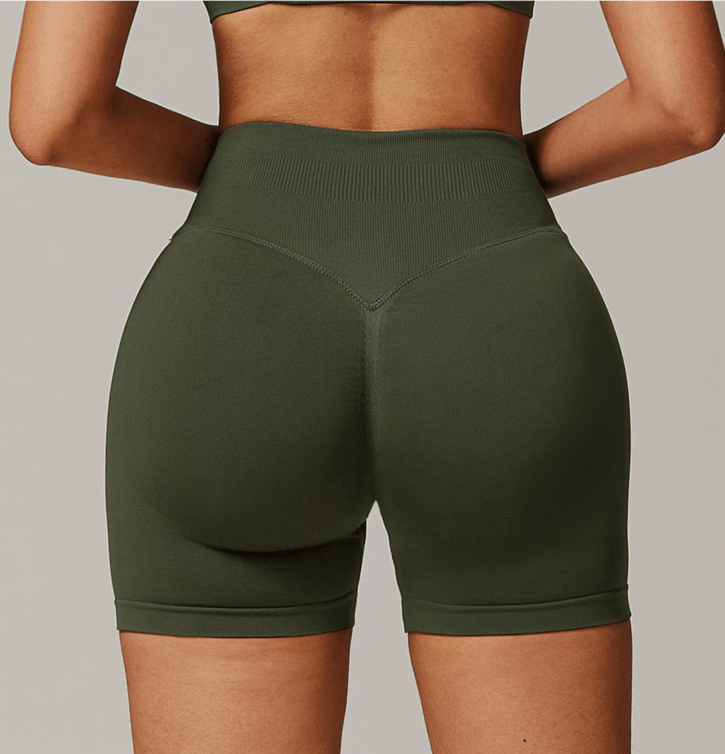 Sculpt Seamless Scrunch Shorts - Musclemuse